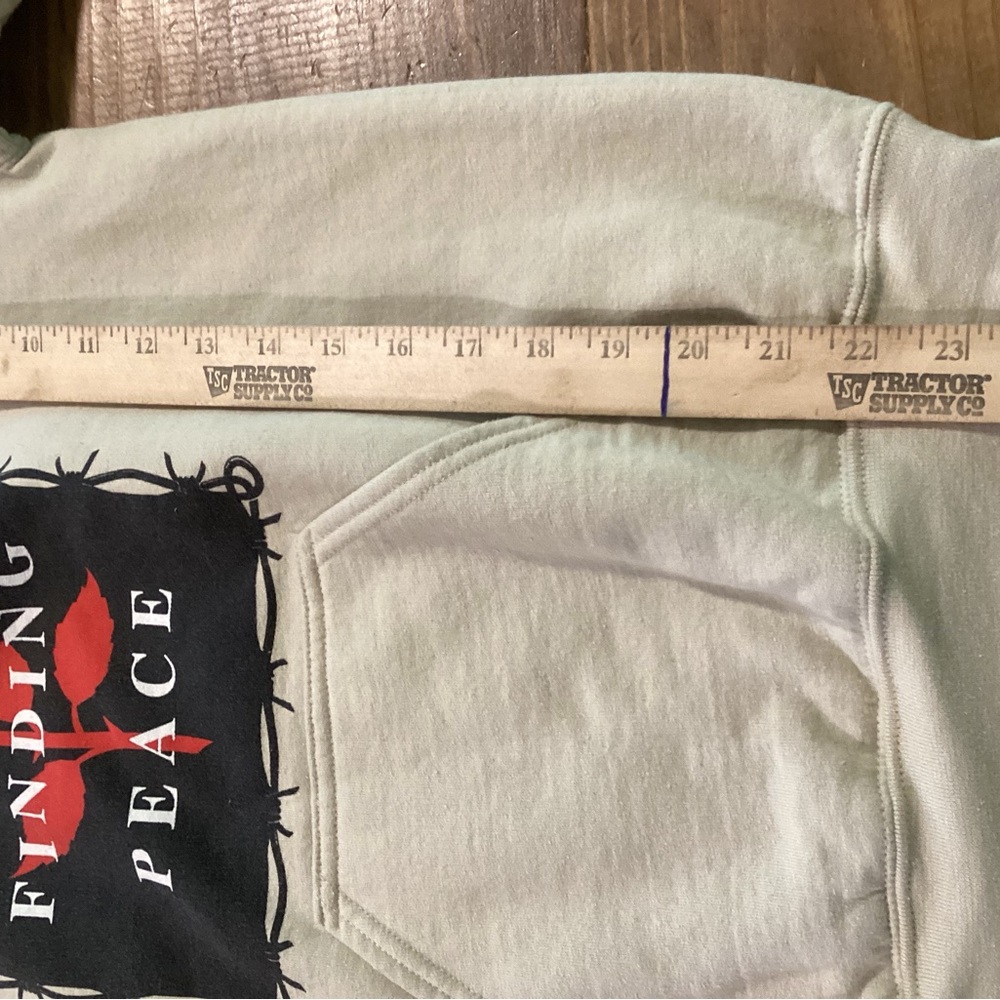 Savage Popular Poison “Losing Friends Finding Peace” Rose Hoodie Size Sm… - Picture 6 of 7